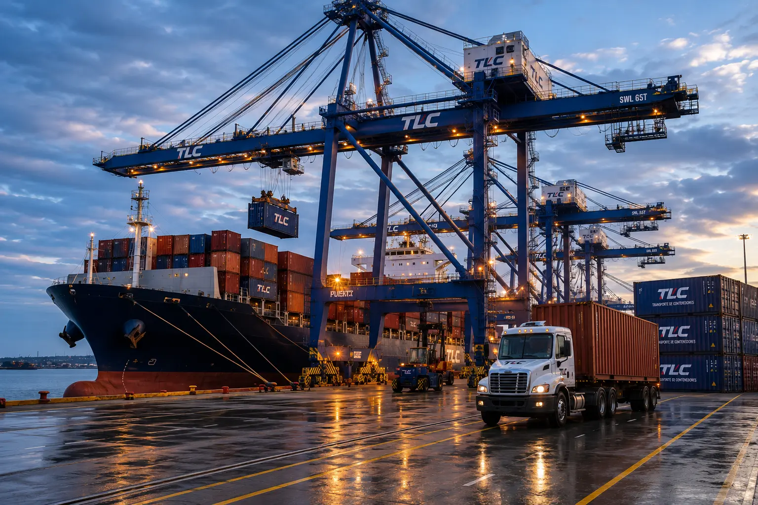 Transporte de Contenedores